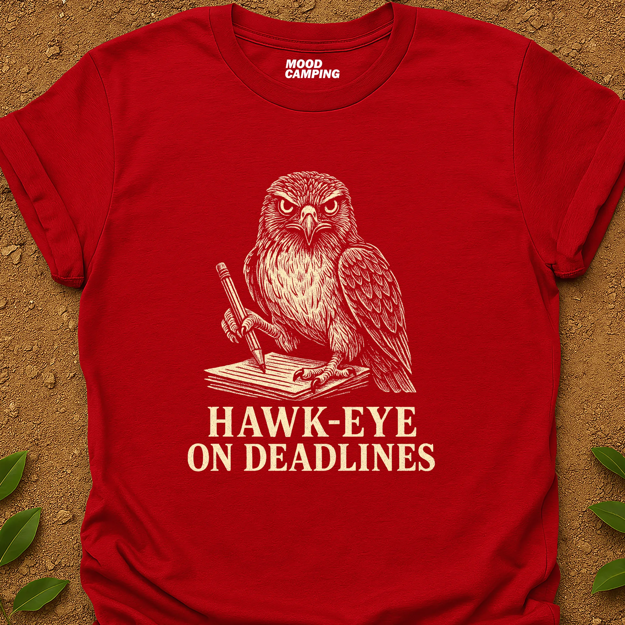 Hawk‑Eye on T-Shirt