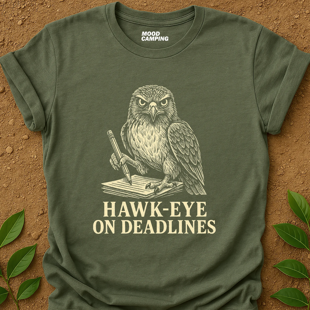 Hawk‑Eye on T-Shirt