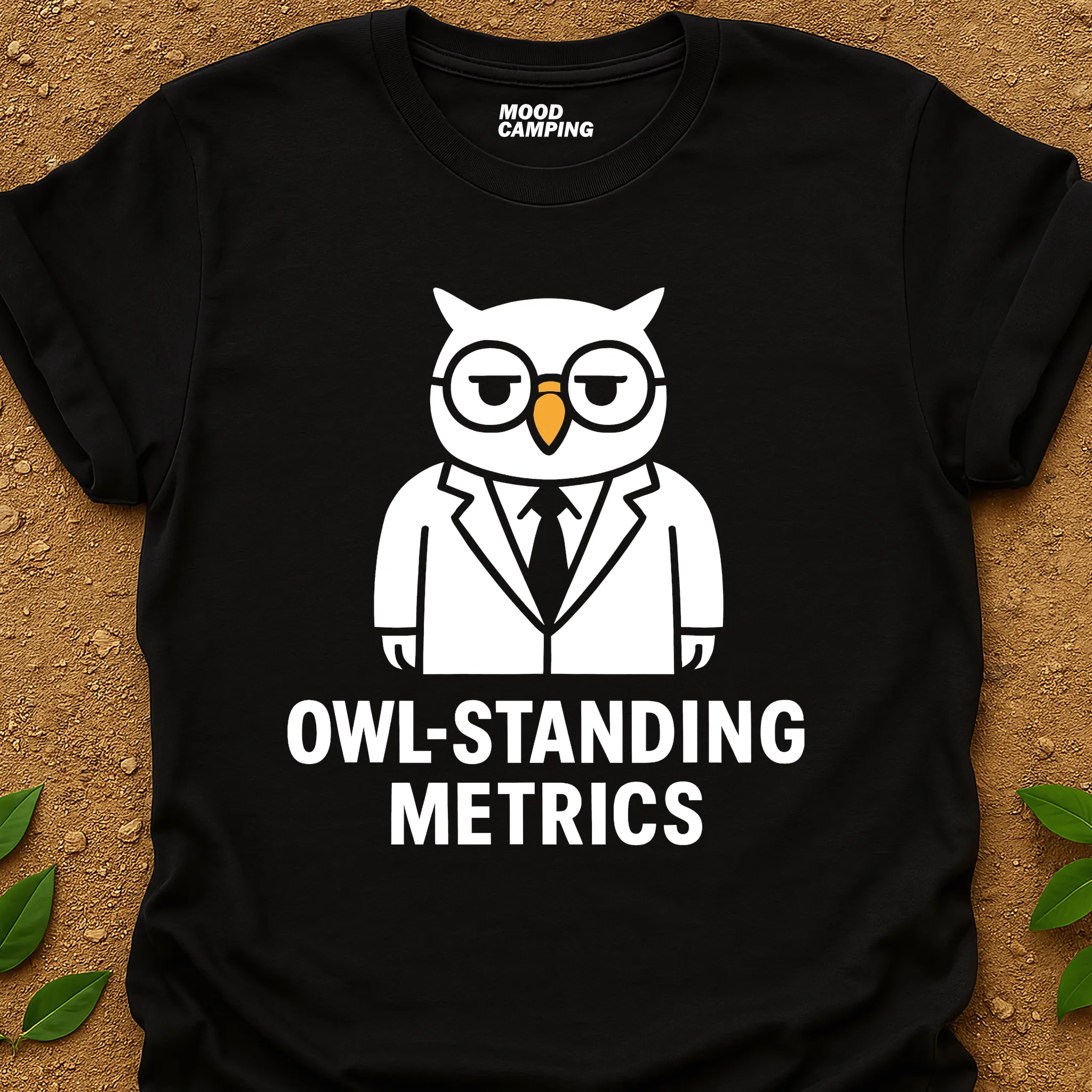 Owl-Standing T-Shirt