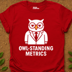 Owl-Standing T-Shirt