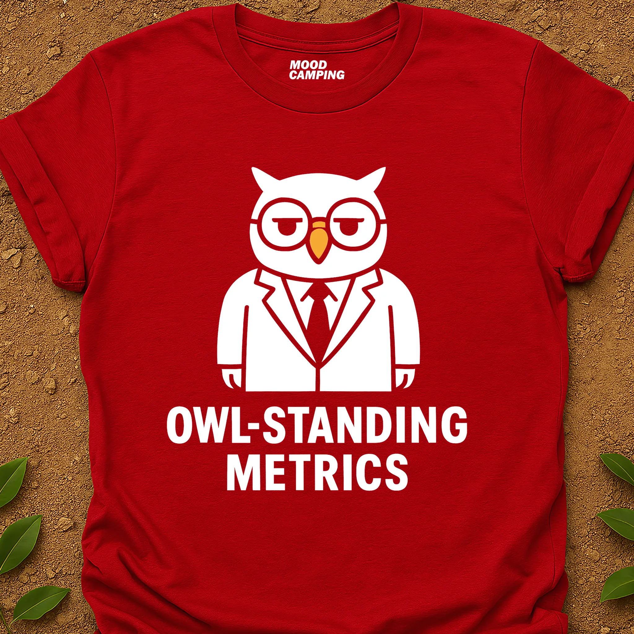 Owl-Standing T-Shirt
