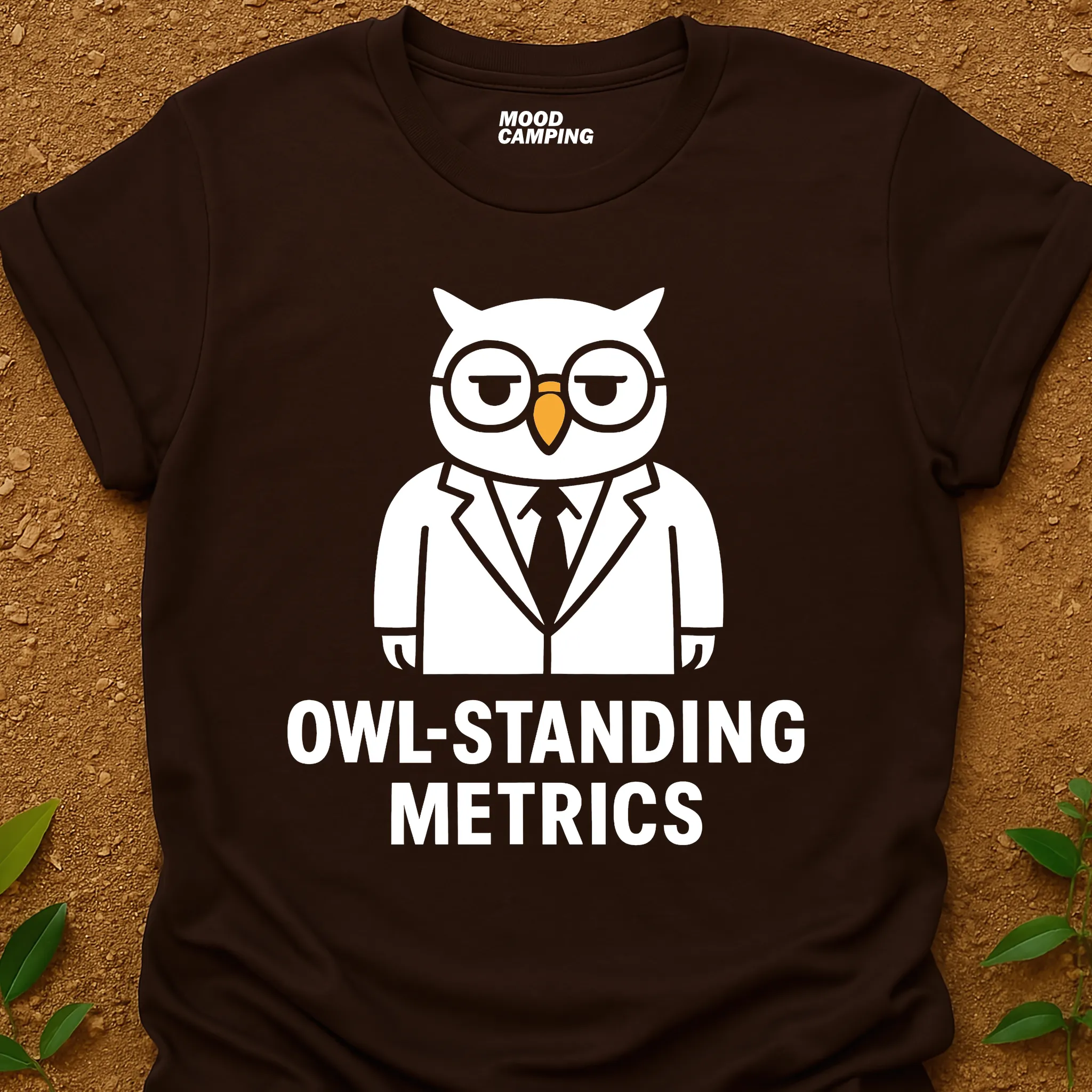 Owl-Standing T-Shirt