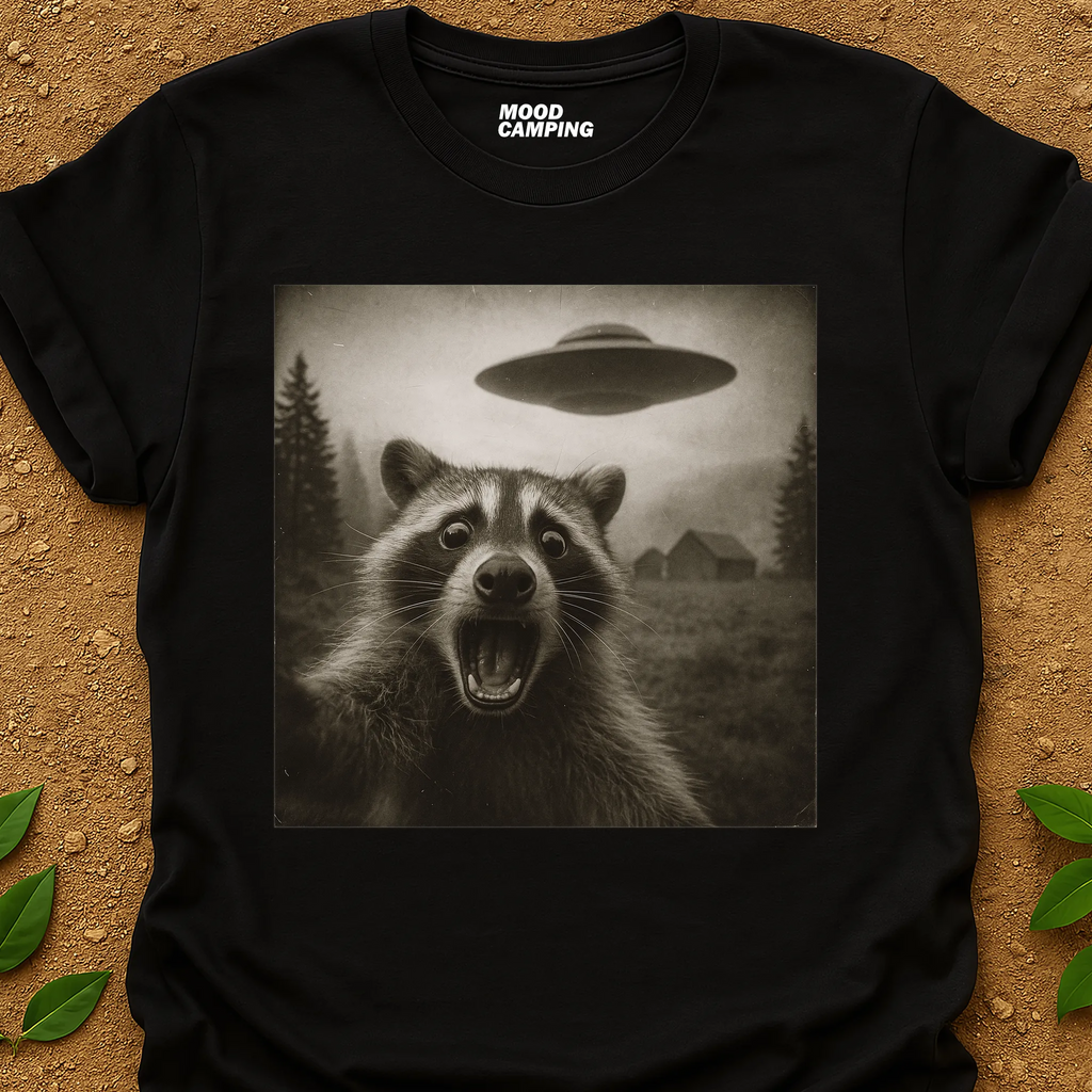 Raccoon Selfie T-Shirt