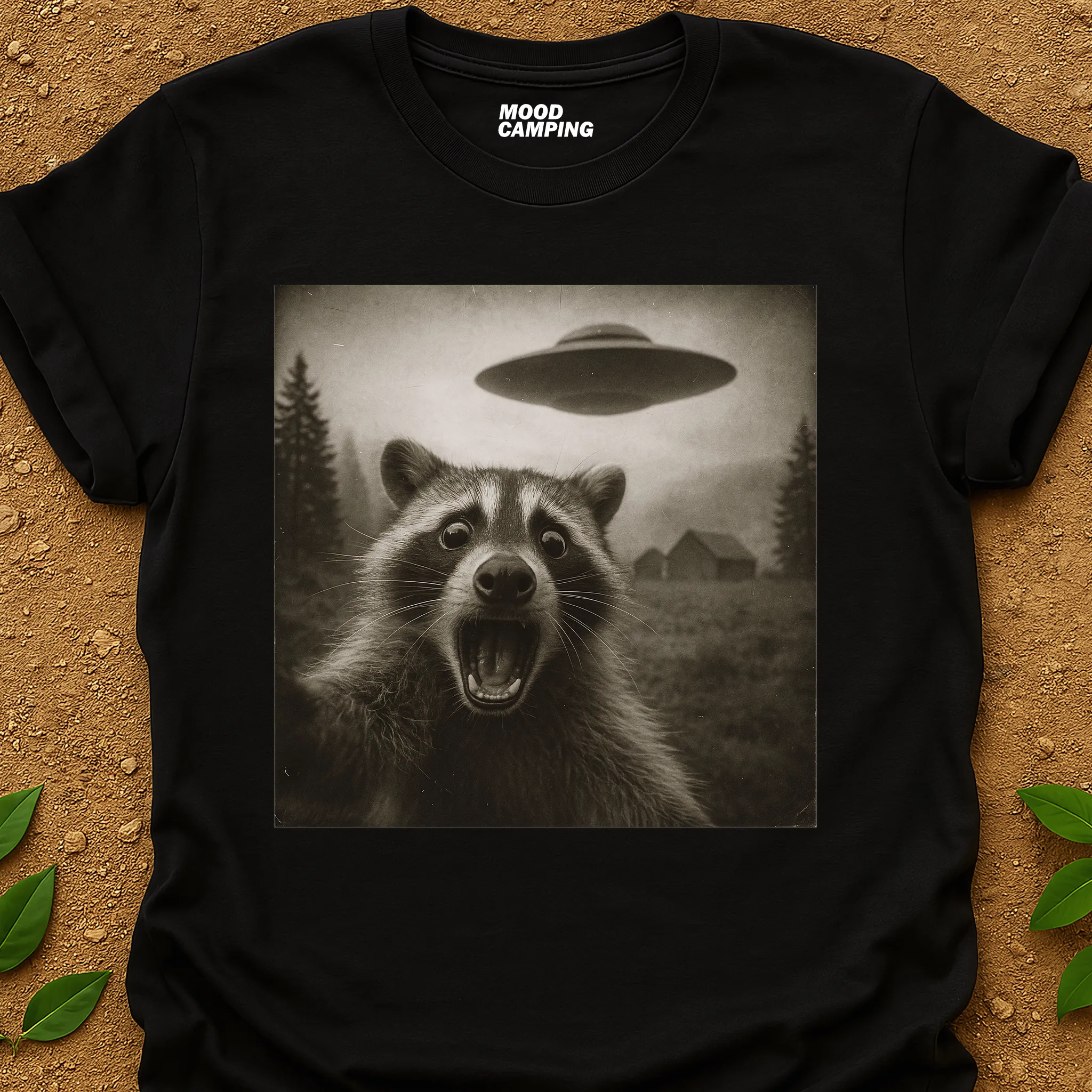Raccoon Selfie T-Shirt