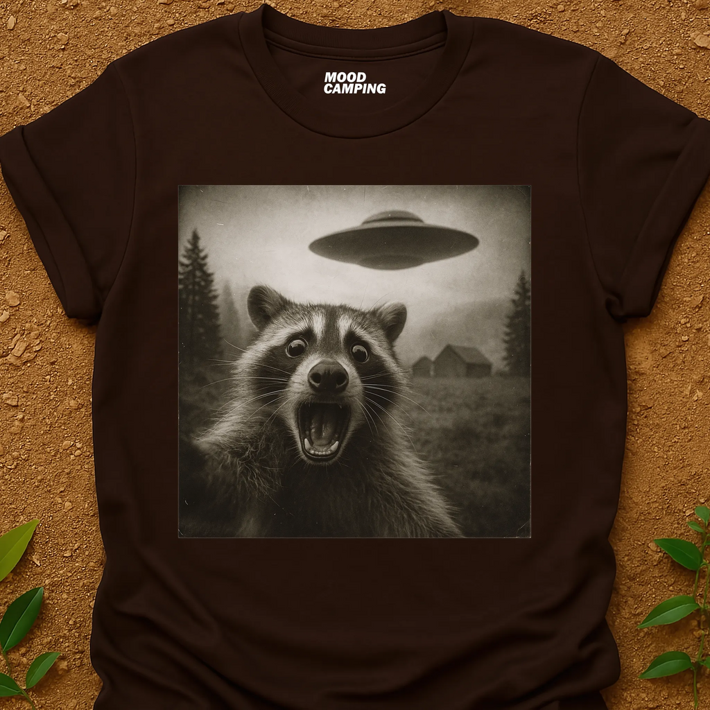 Raccoon Selfie T-Shirt