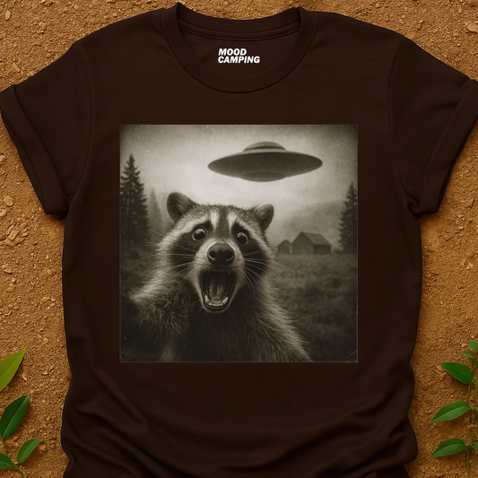 Raccoon Selfie T-Shirt