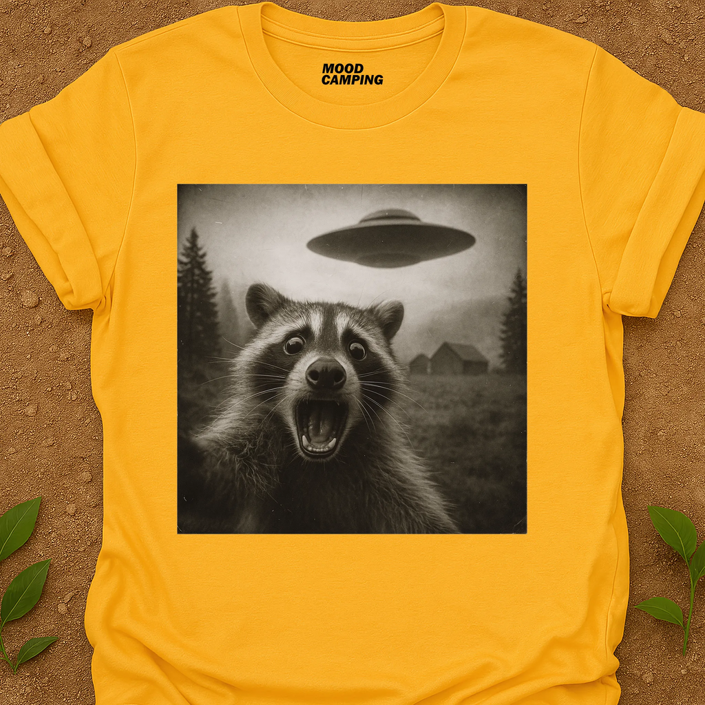 Raccoon Selfie T-Shirt