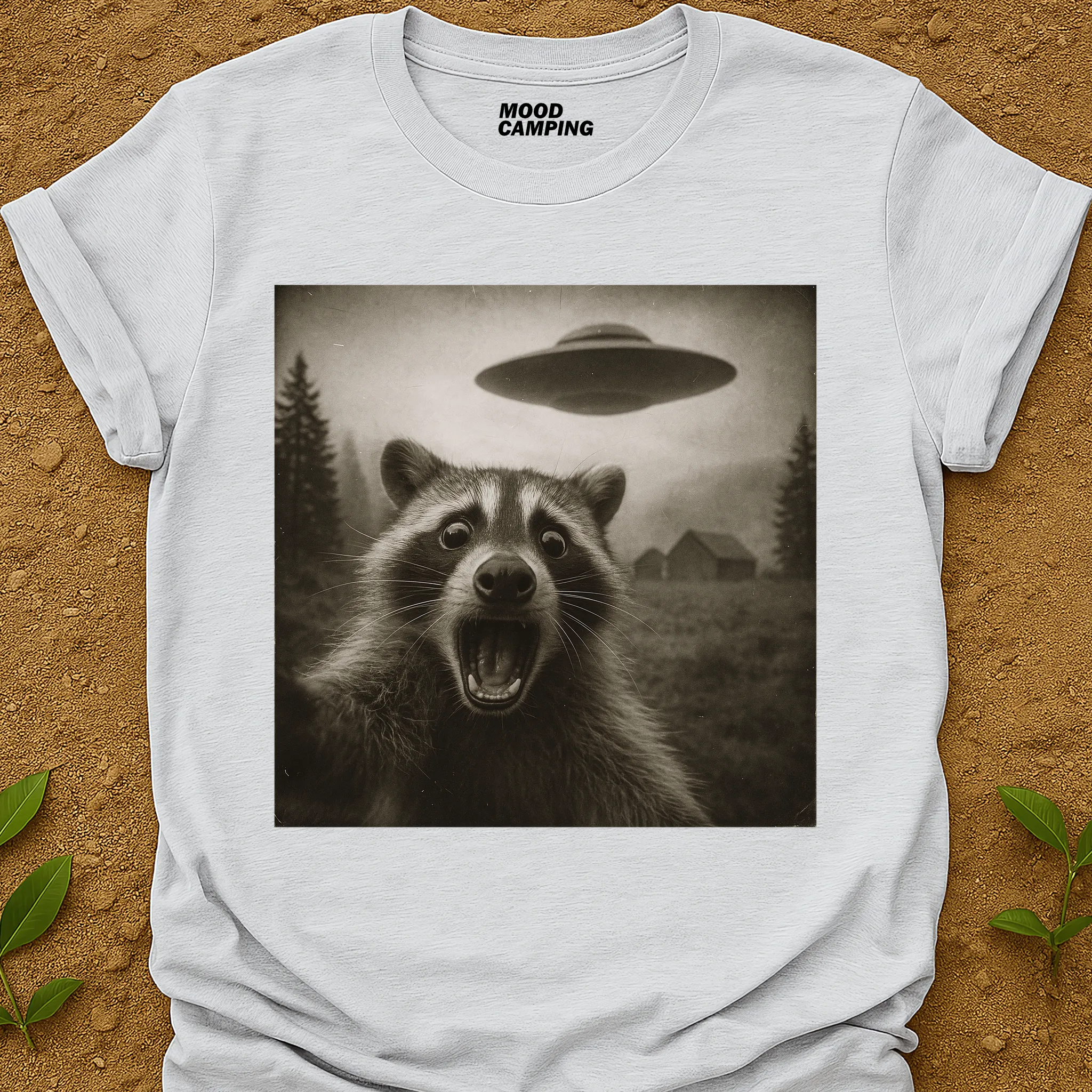 Raccoon Selfie T-Shirt