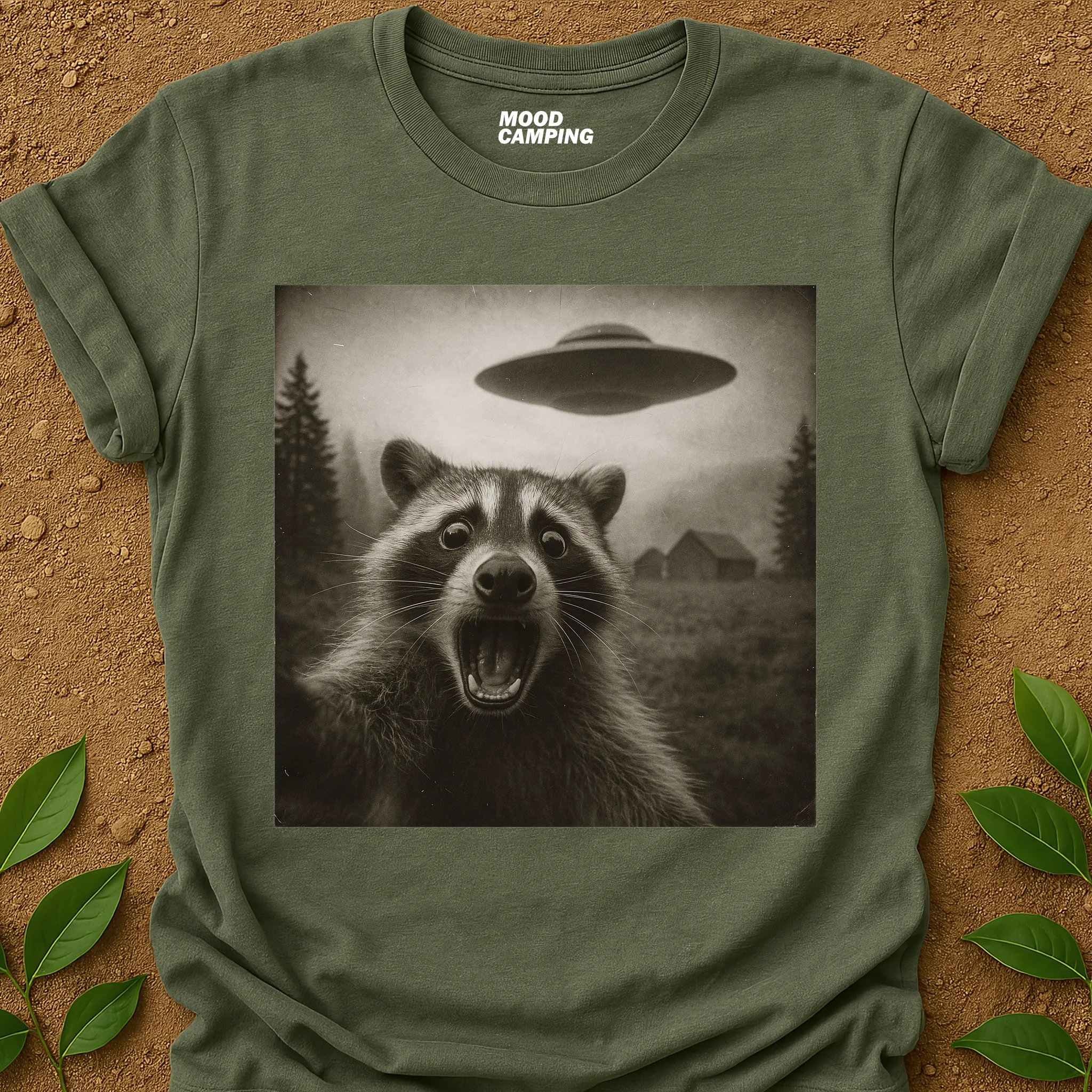 Raccoon Selfie T-Shirt