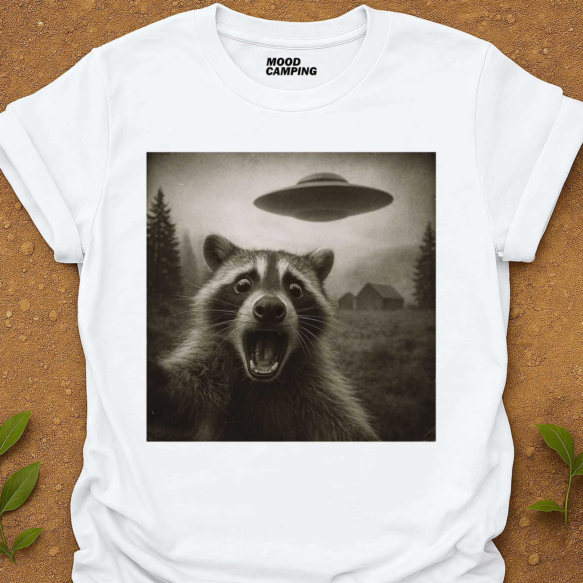 Raccoon Selfie T-Shirt