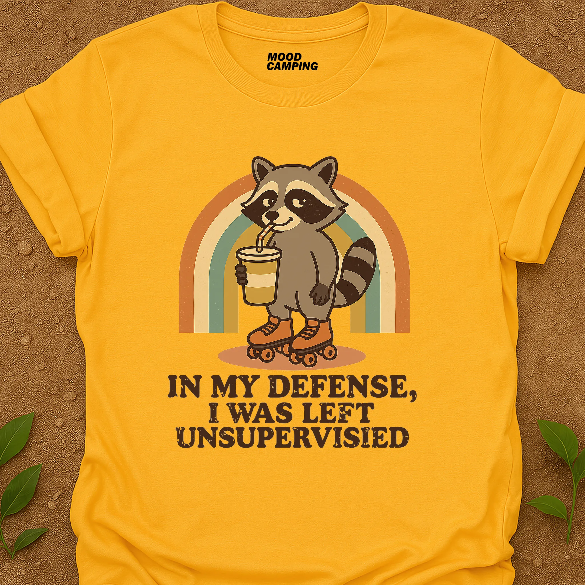 Raccoon 70s T-Shirt