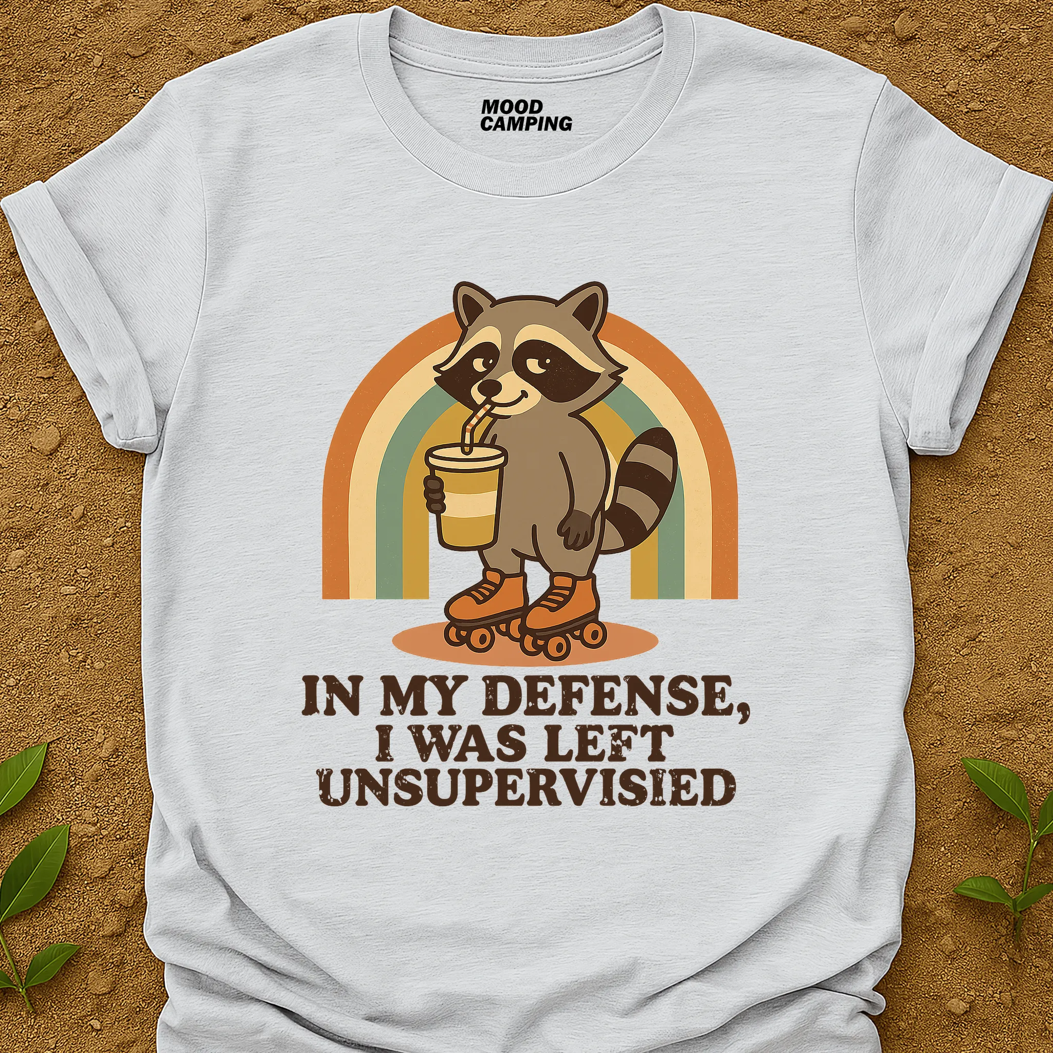 Raccoon 70s T-Shirt