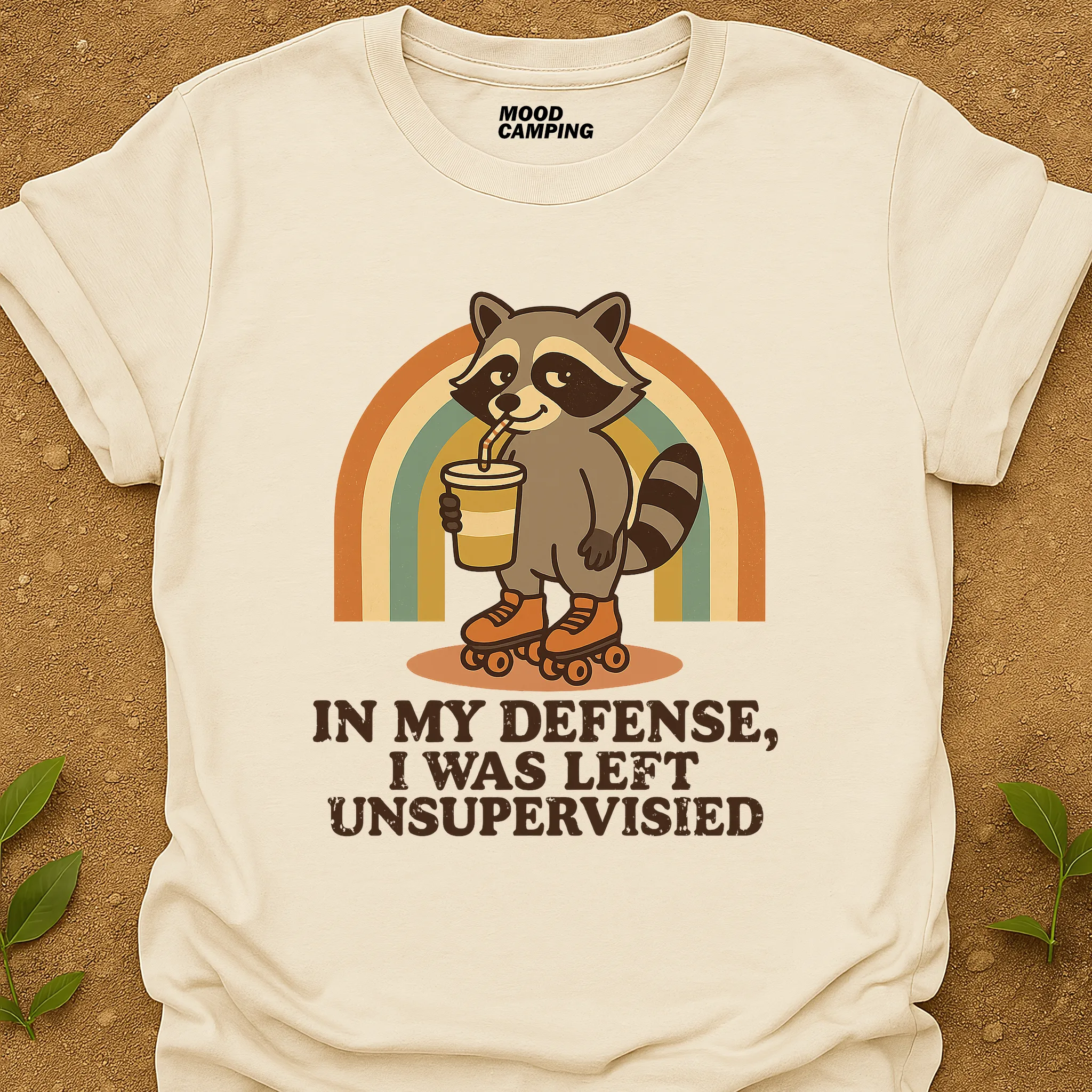 Raccoon 70s T-Shirt