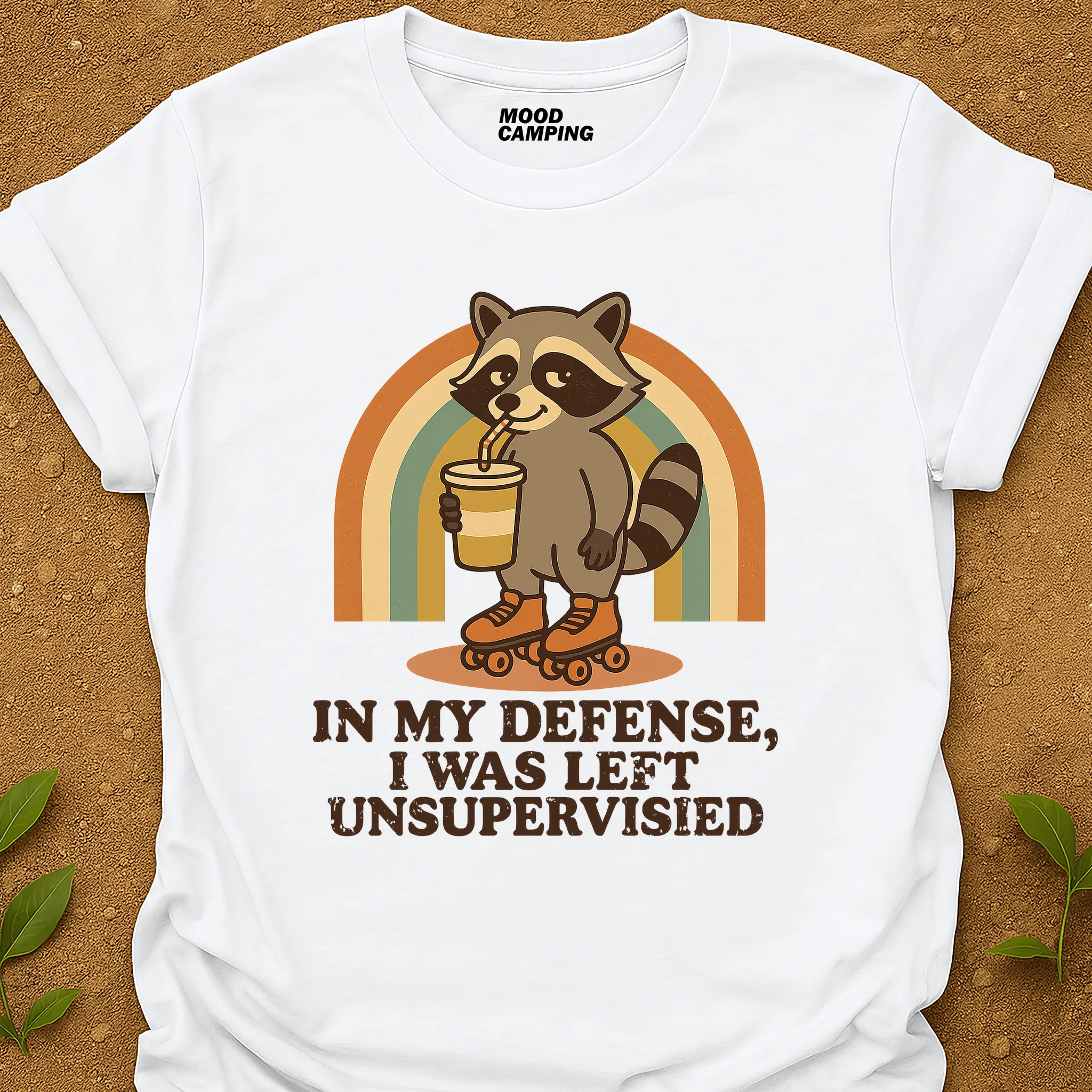Raccoon 70s T-Shirt