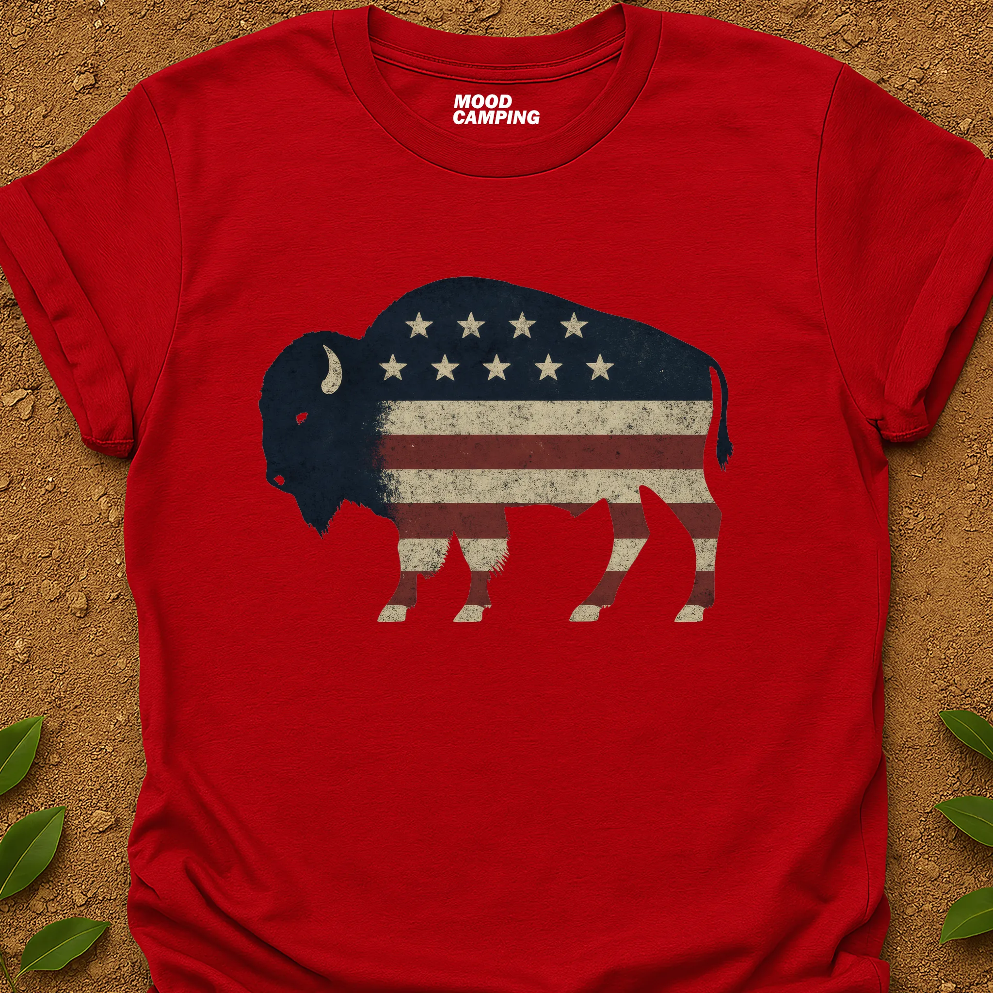 USA Bison T-Shirt