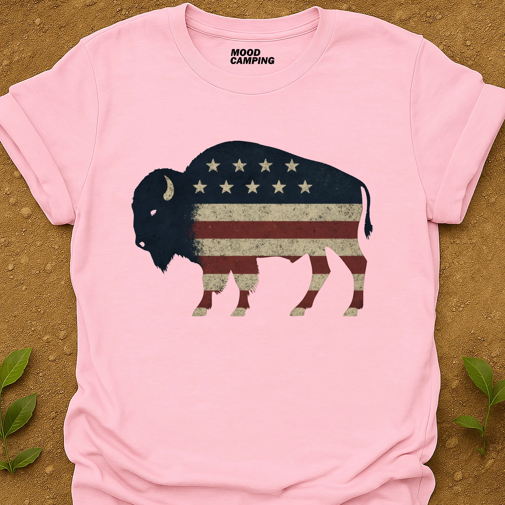 USA Bison T-Shirt