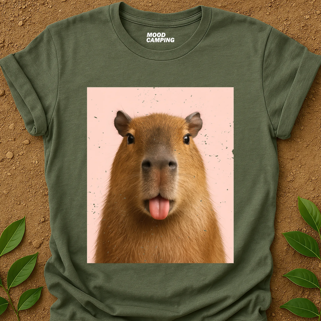 Capybara Portrait T-Shirt