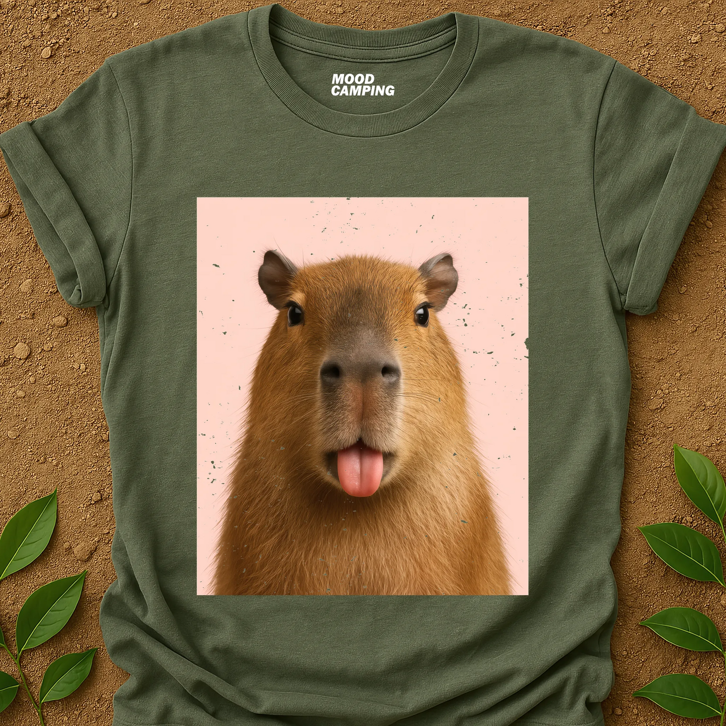 Capybara Portrait T-Shirt