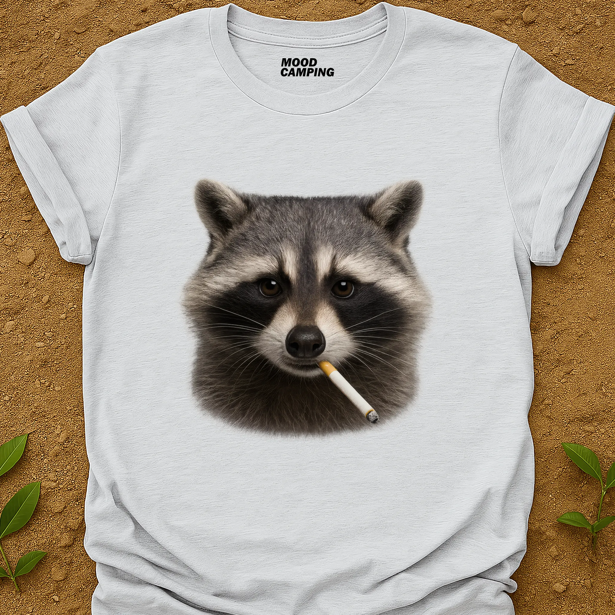 Smoking Raccoon T-Shirt