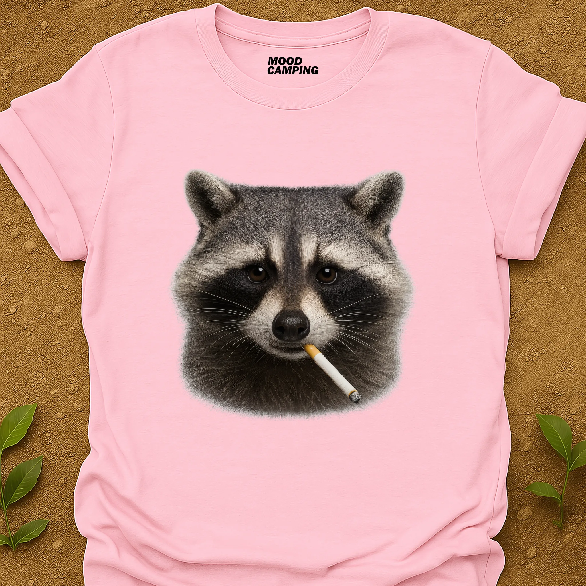 Smoking Raccoon T-Shirt