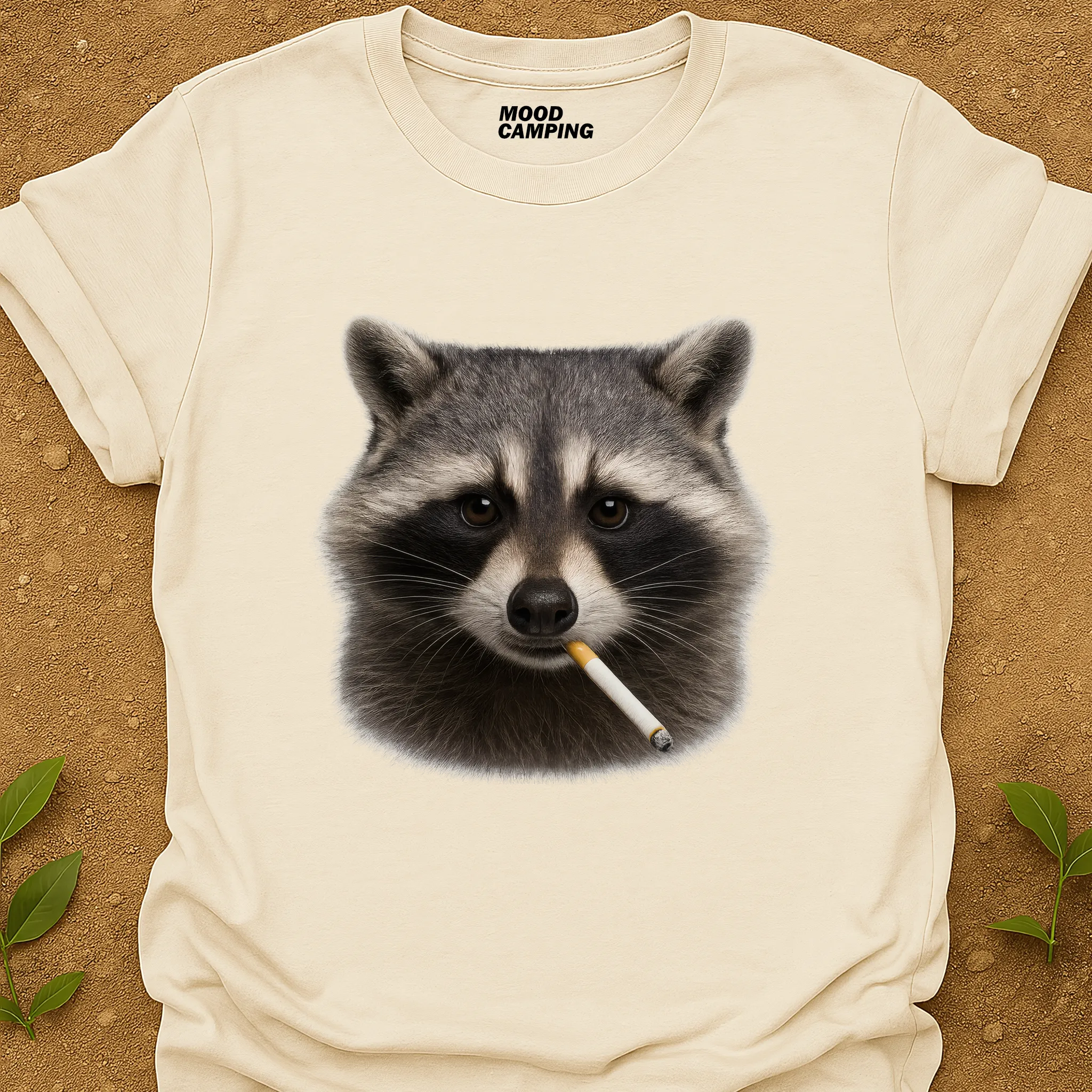 Smoking Raccoon T-Shirt