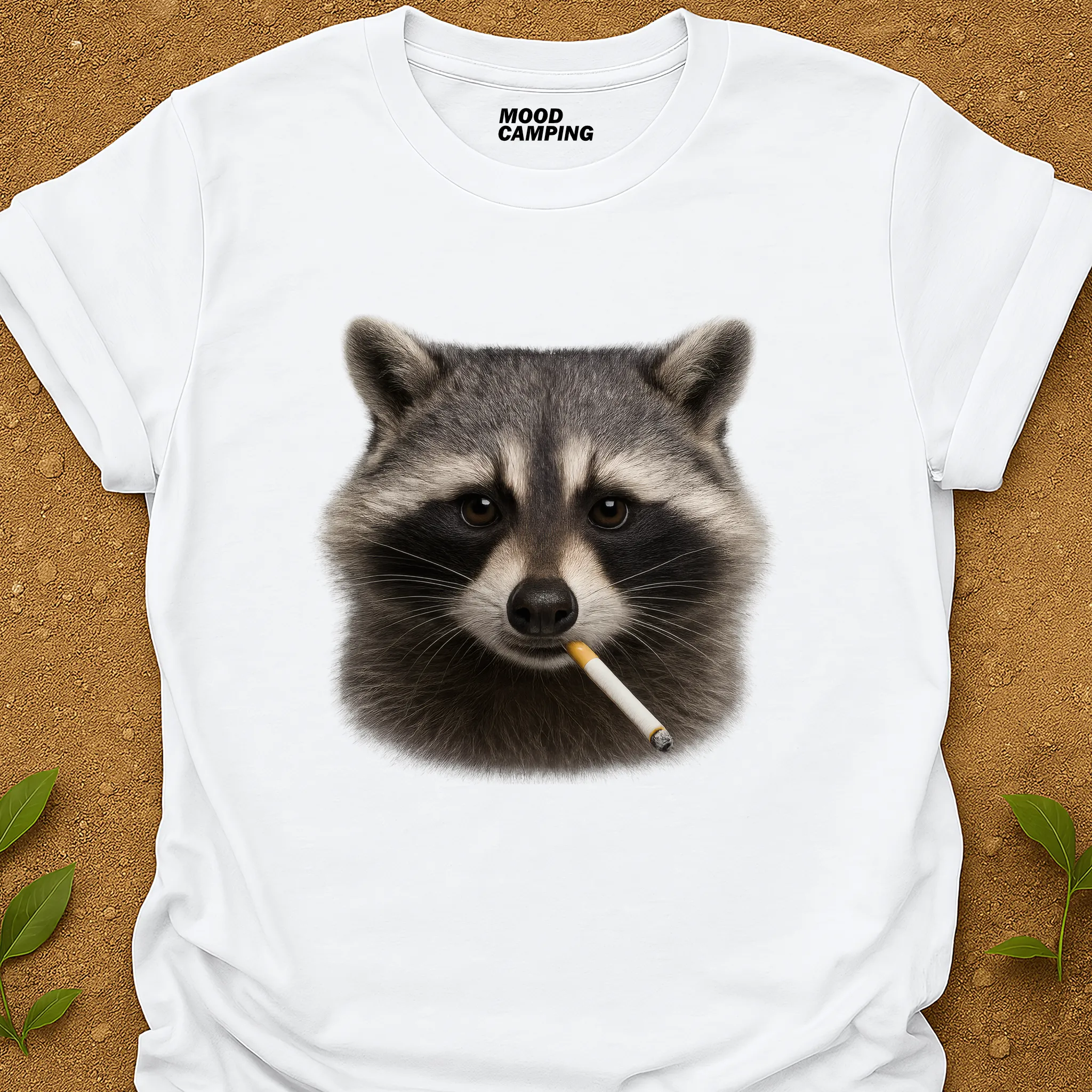 Smoking Raccoon T-Shirt