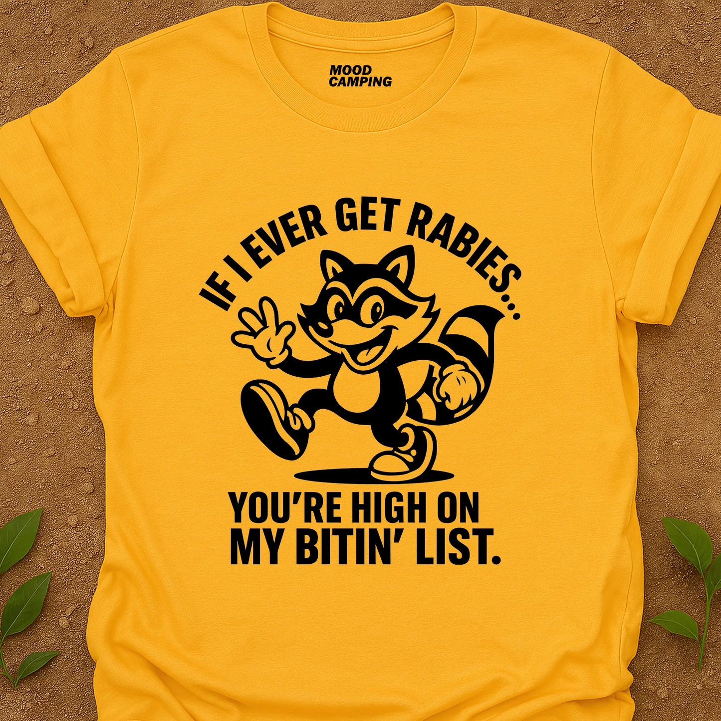 Rabies Raccoon T-Shirt
