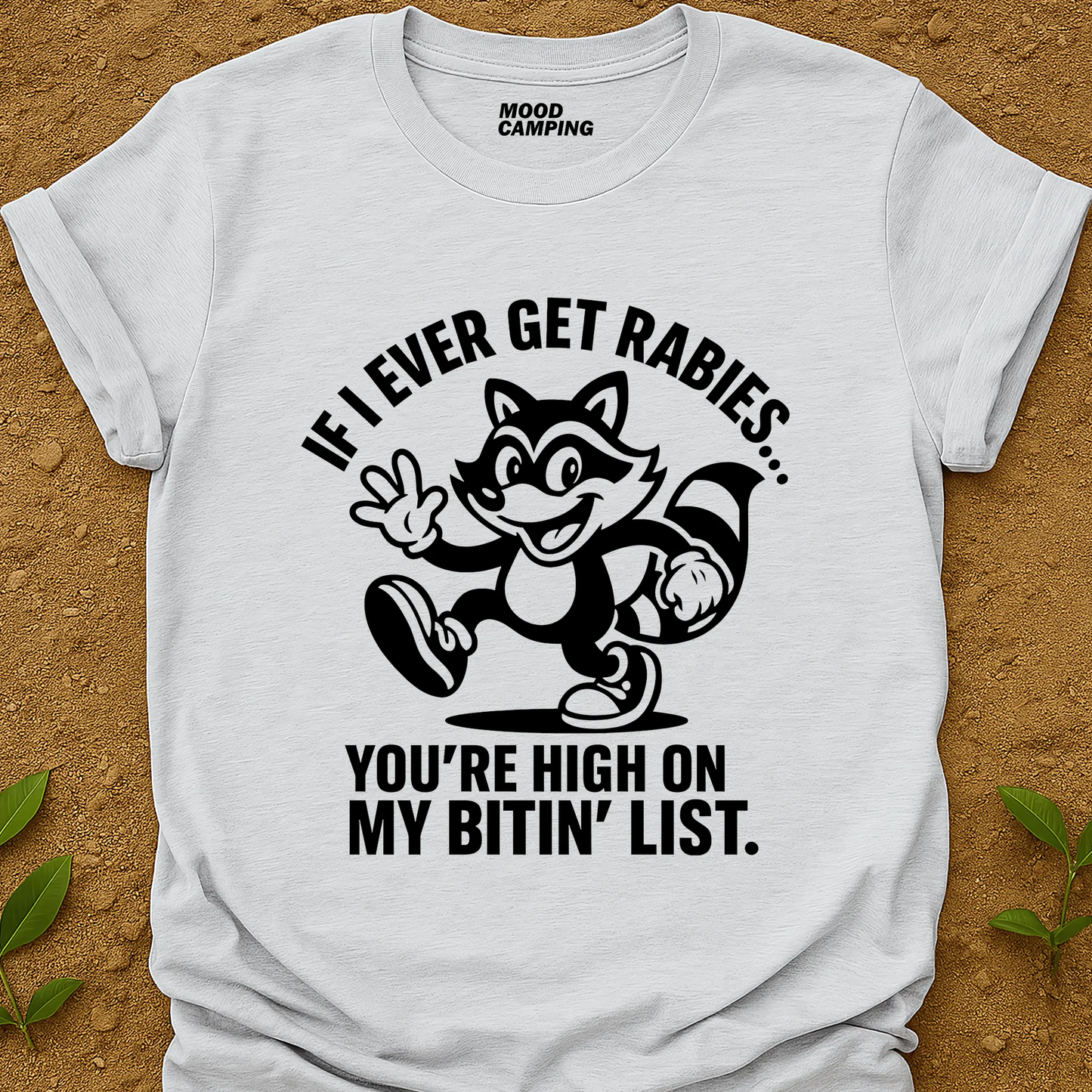 Rabies Raccoon T-Shirt