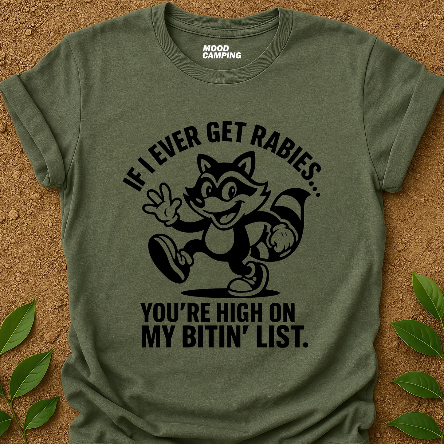 Rabies Raccoon T-Shirt