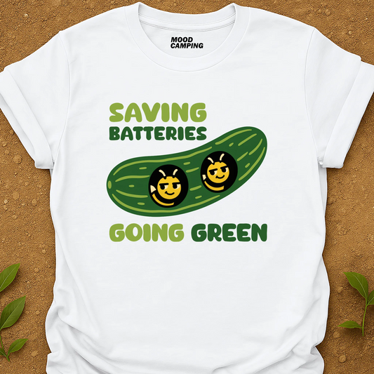 Saving Batteries T-Shirt