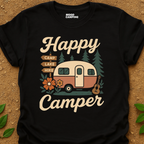 Happy Camper Retro T-Shirt
