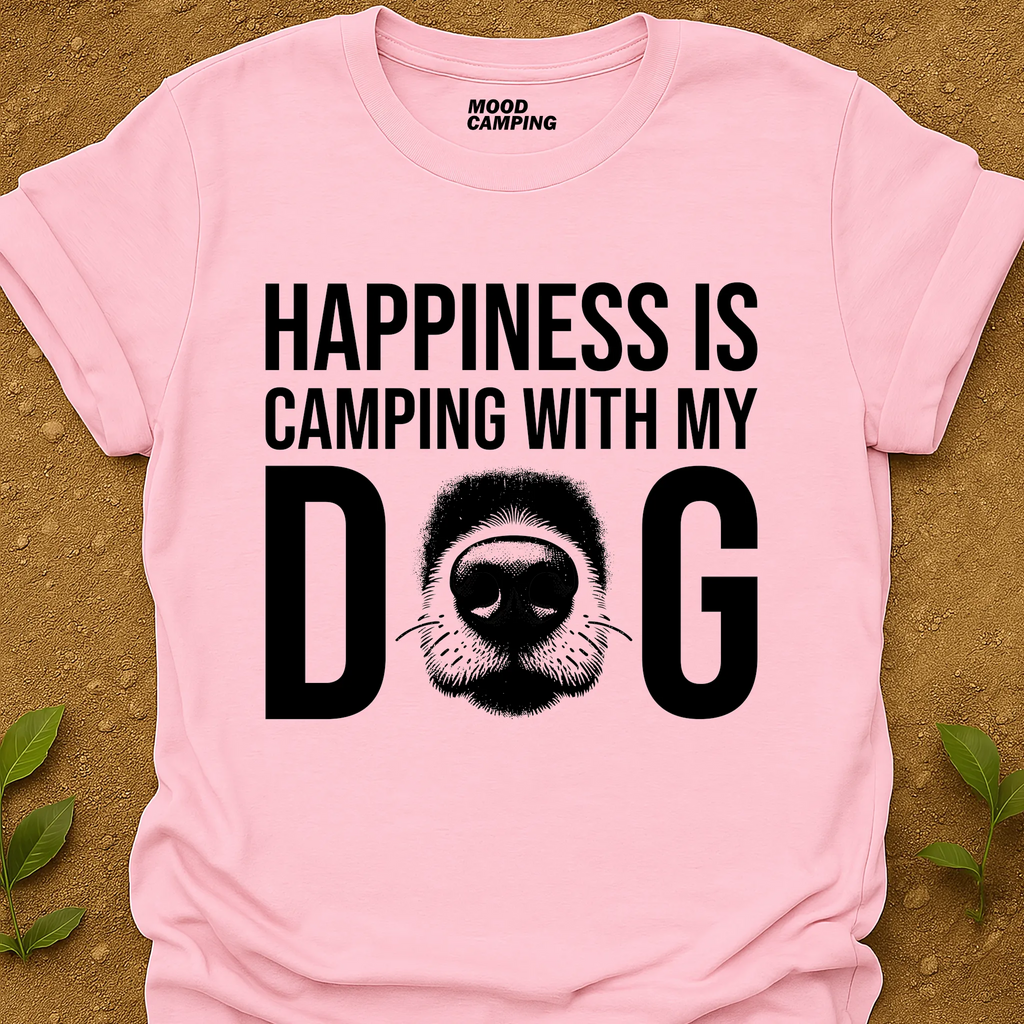 Dog Camping T-Shirt