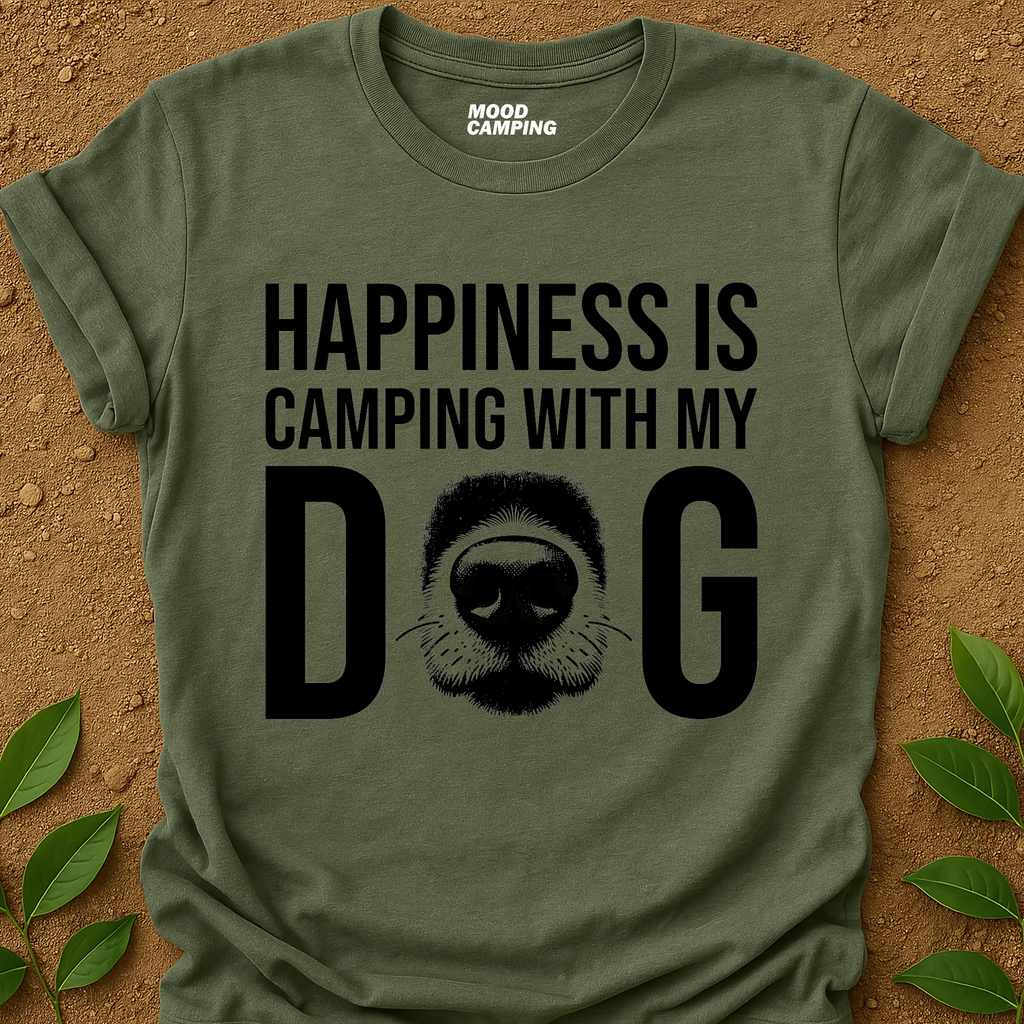 Dog Camping T-Shirt