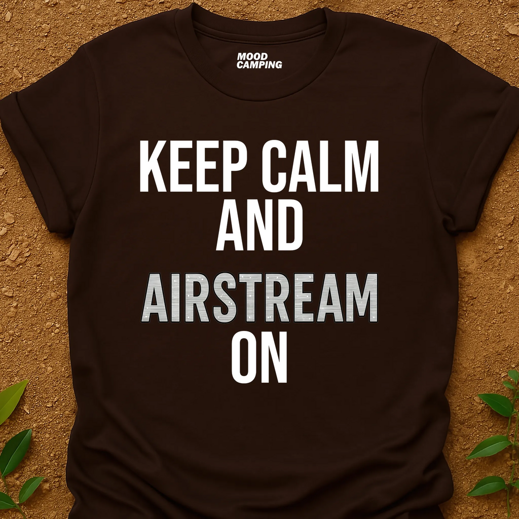 Airstream On T-Shirt