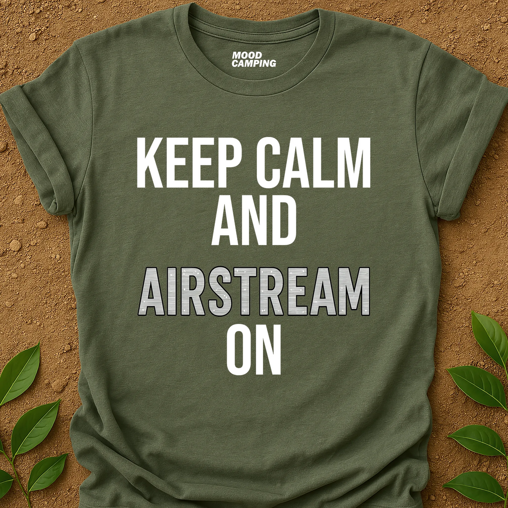 Airstream On T-Shirt