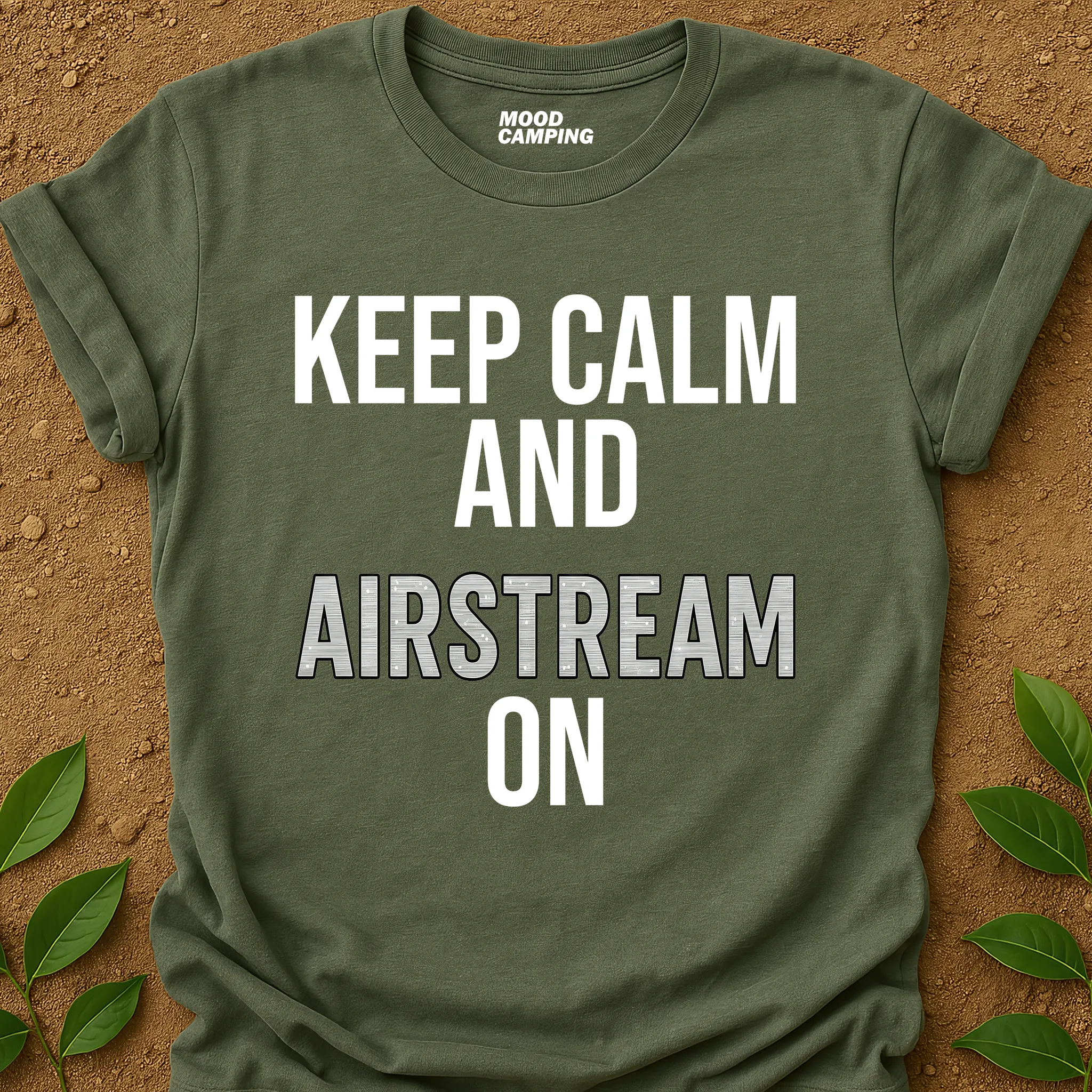 Airstream On T-Shirt