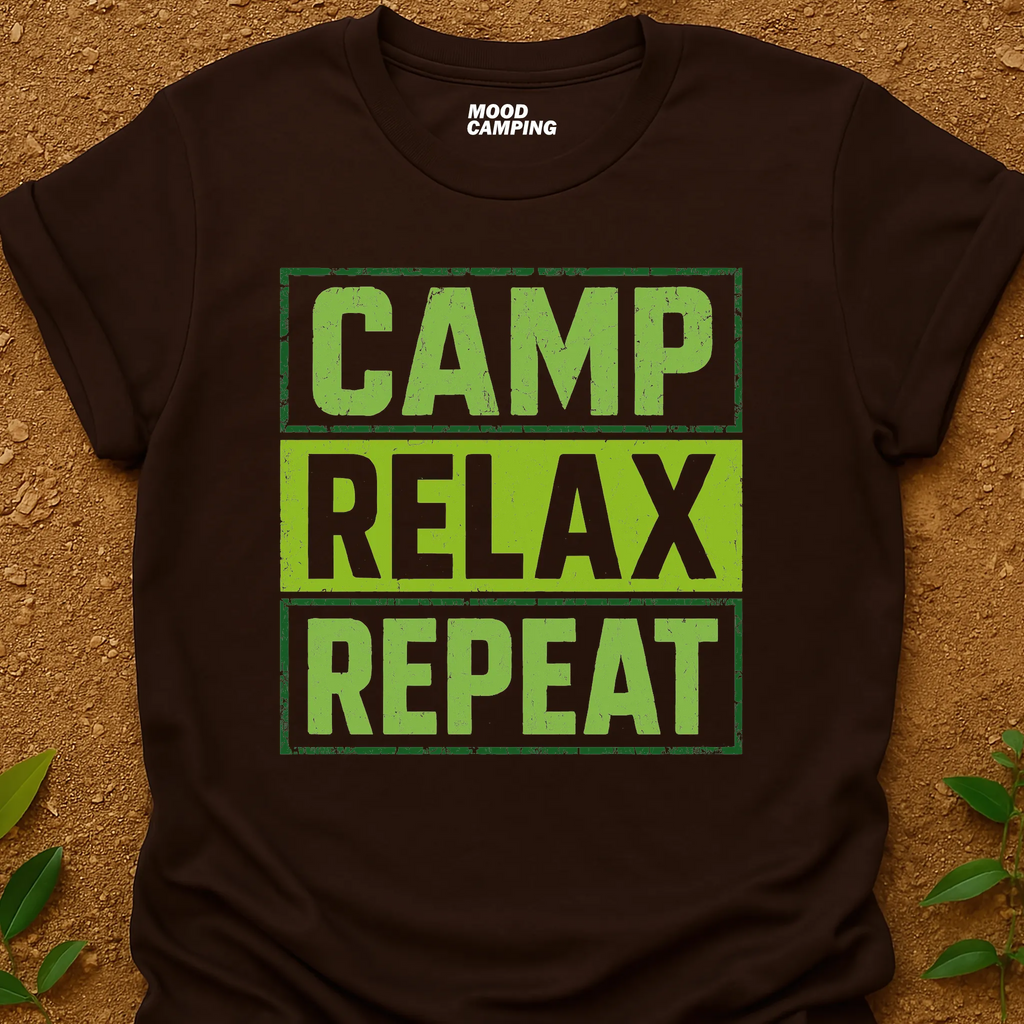 Camp Relax Repeat T-Shirt