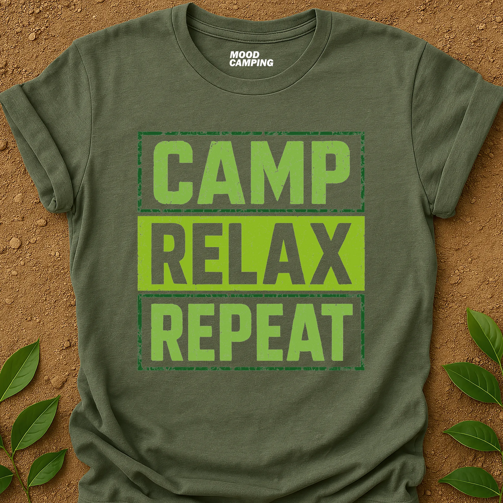 Camp Relax Repeat T-Shirt