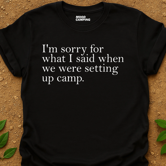 Setting Up Camp T-Shirt