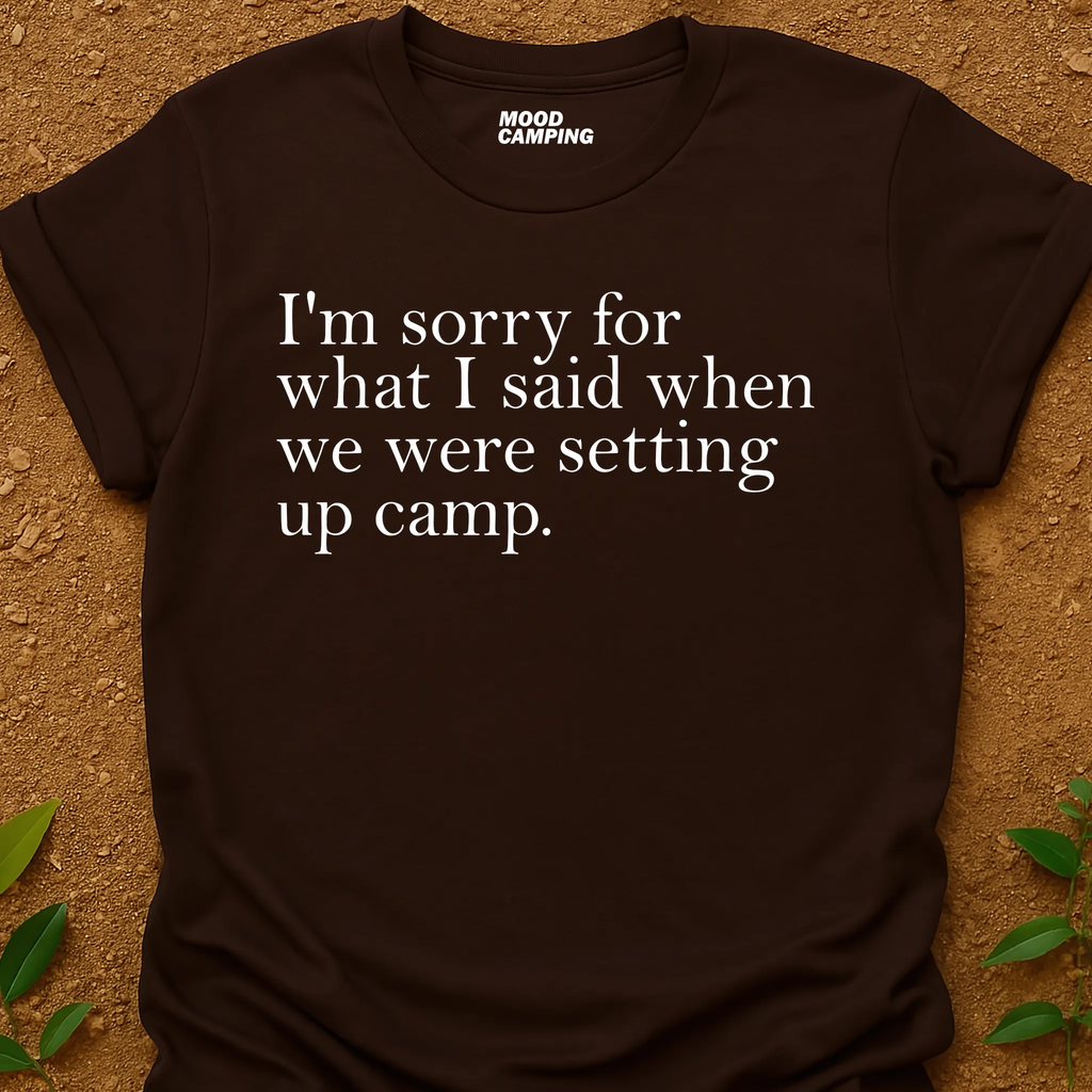 Setting Up Camp T-Shirt