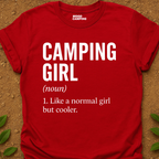 Camping Girl T-Shirt
