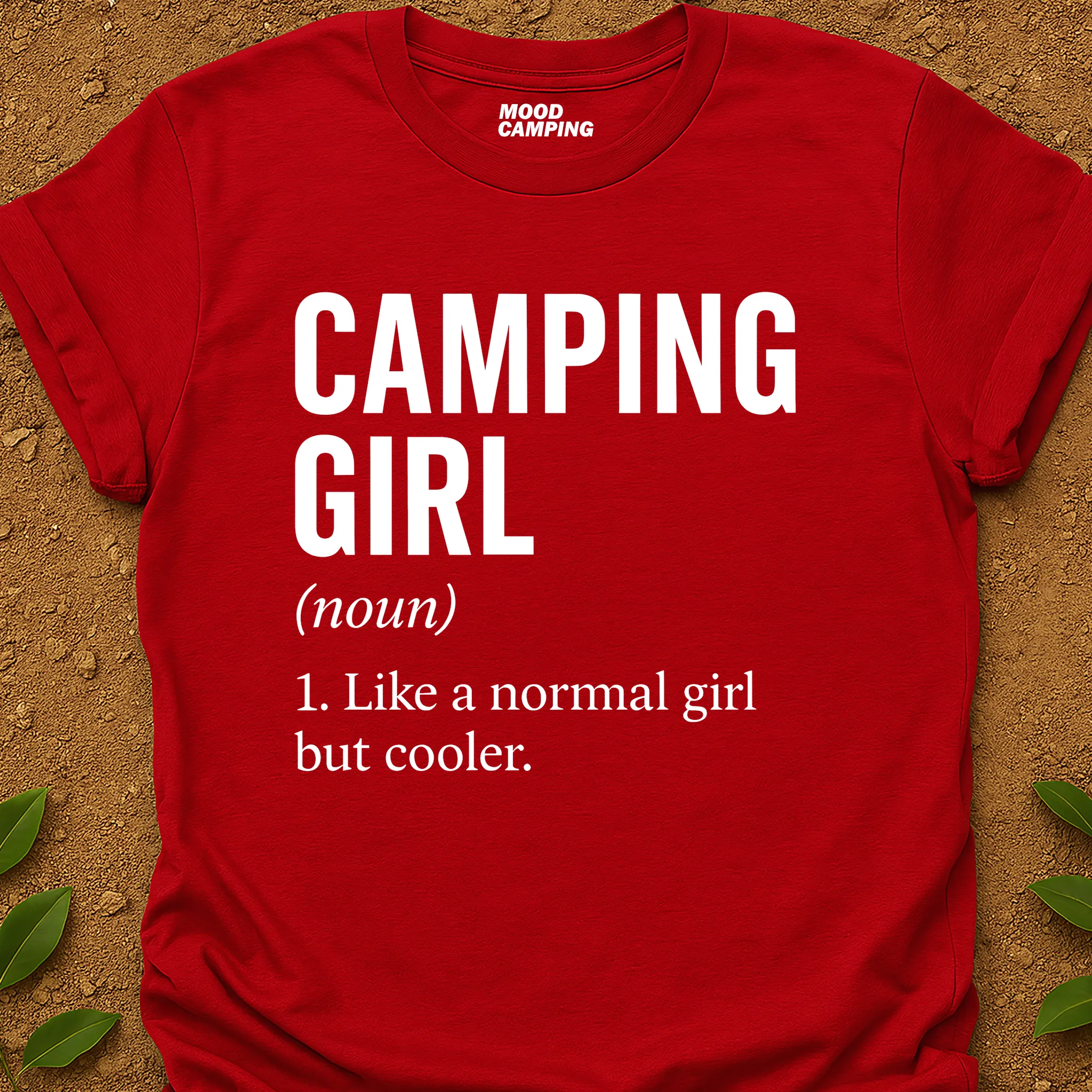 Camping Girl T-Shirt