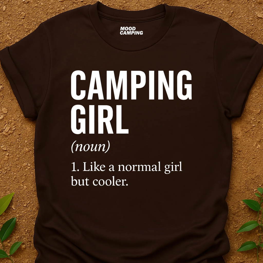 Camping Girl T-Shirt