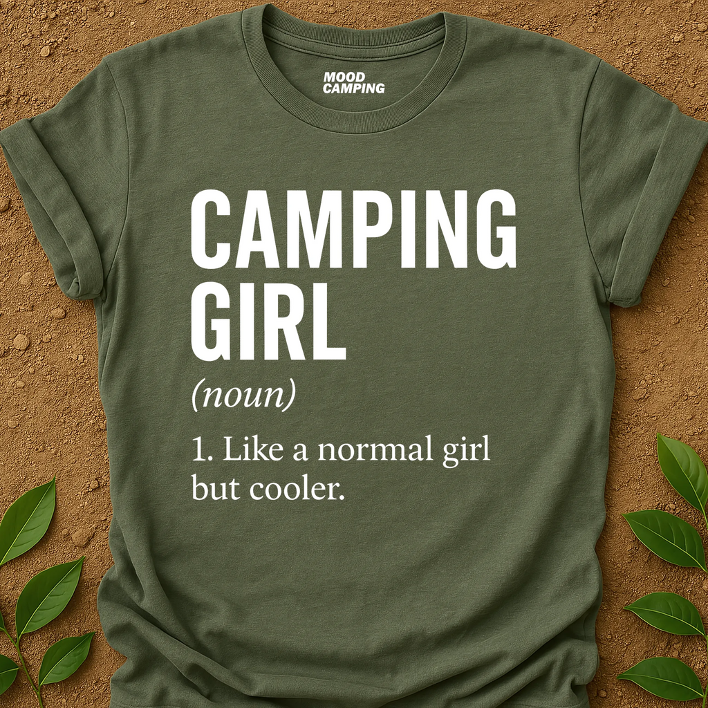 Camping Girl T-Shirt