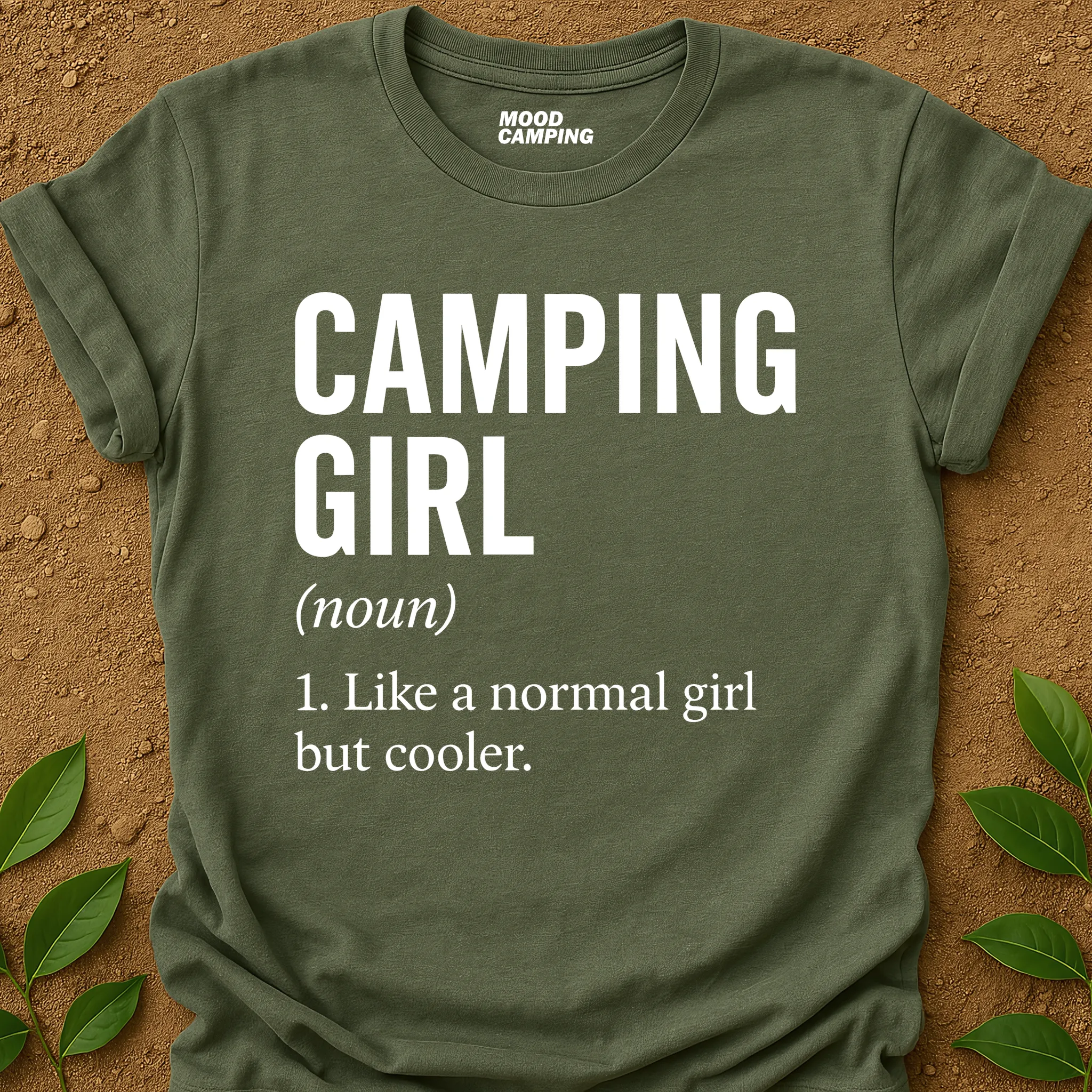 Camping Girl T-Shirt