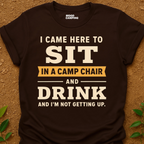 Camp Chair Drinking T-Shirt