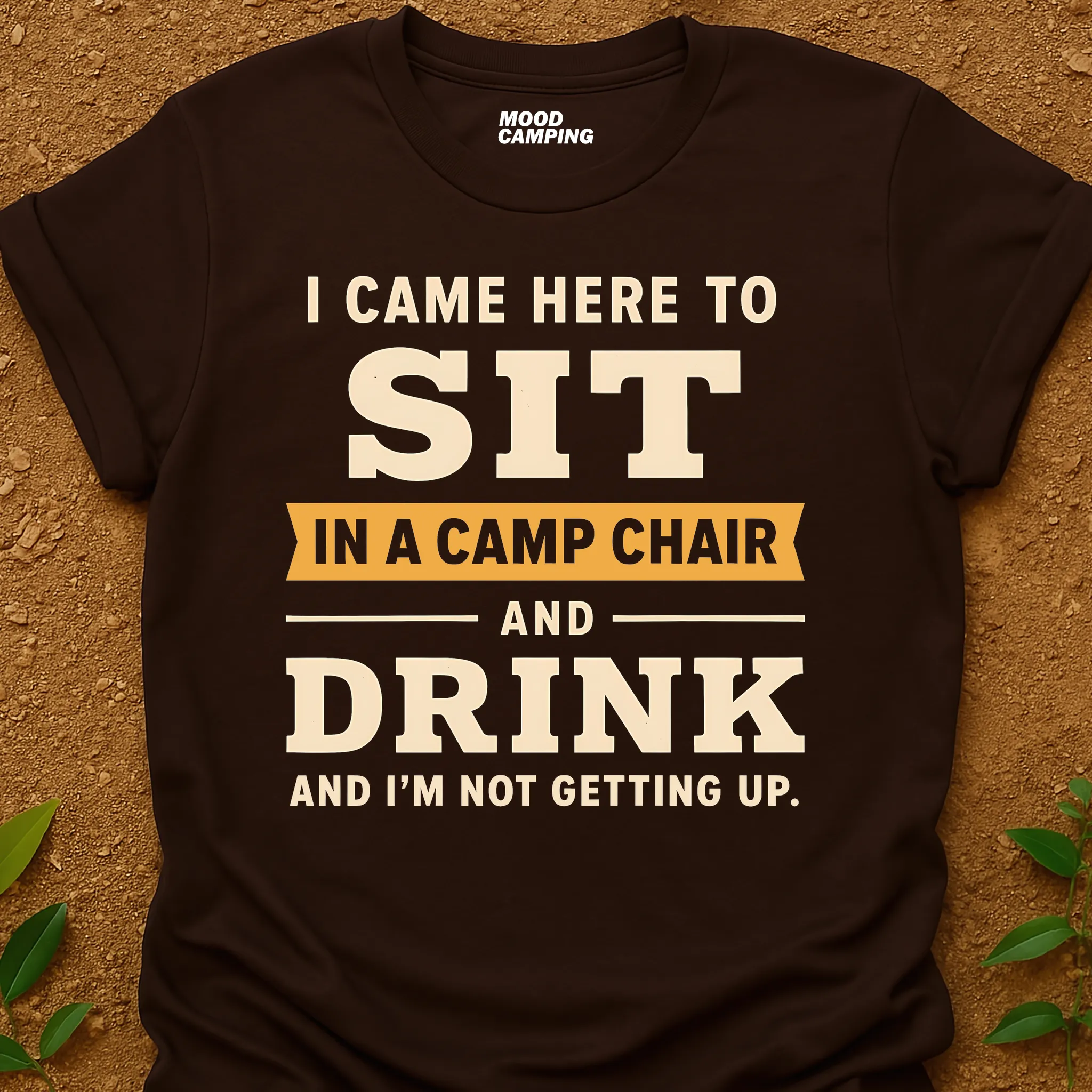 Camp Chair Drinking T-Shirt