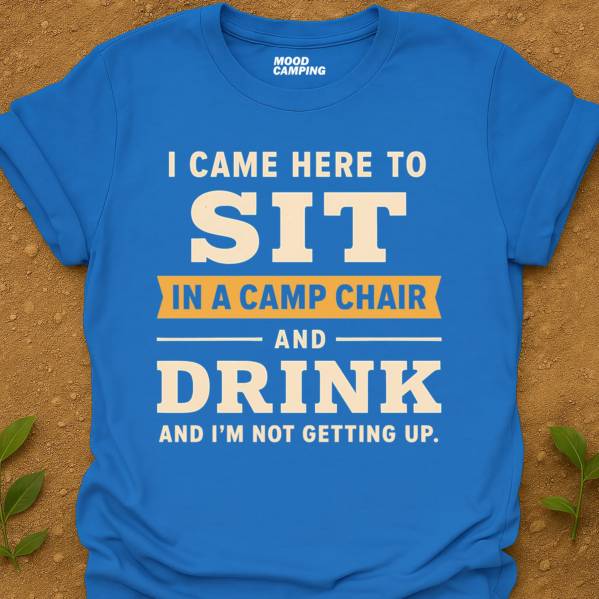 Camp Chair Drinking T-Shirt
