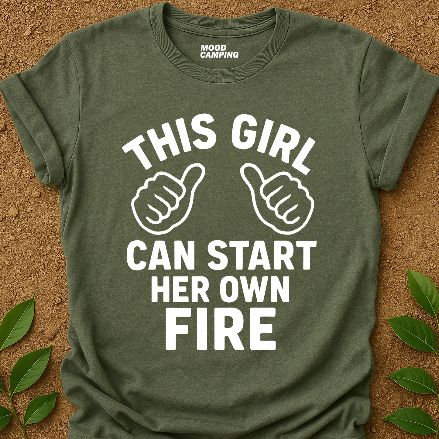 Can Start Her Fire T-Shirt