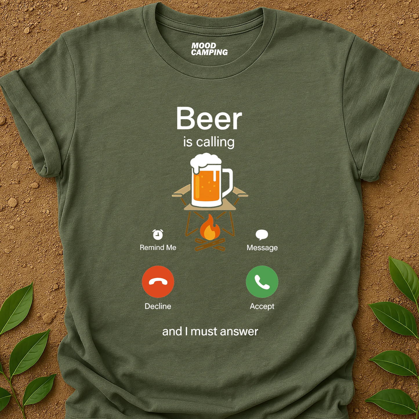 Camp Beer Calling T-Shirt